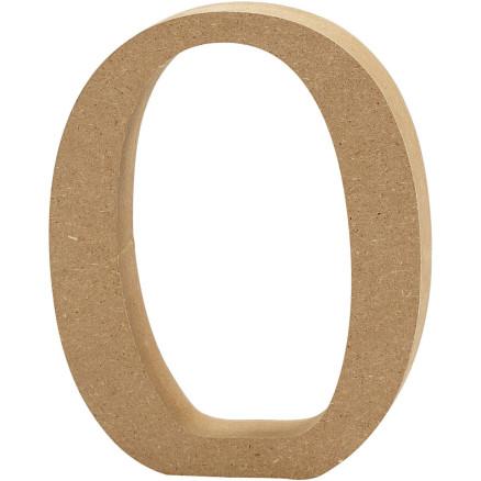 Diverse Bokstav, O, H: 8 cm, tykkelse 1,5 cm, 1 stk.