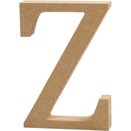 Diverse Bokstav, Z, H: 8 cm, tykkelse 1,5 cm, 1 stk.