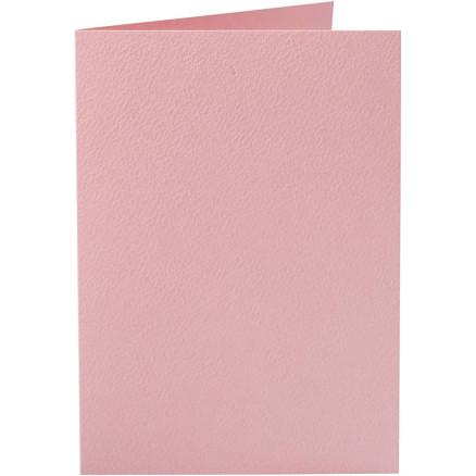 Diverse Kort, kort str. 10,5x15 cm, 220 g, rosa, 10 stk./ 1 pk.