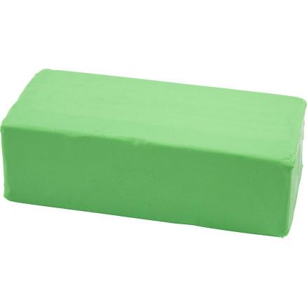 Diverse Modellervoks, str. 13x6x4 cm, neon grønn, 500 g/ 1 pk.