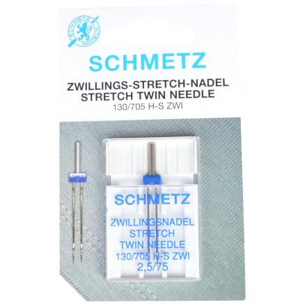 Schmetz Schmetz Symaskinnåler Tvilling Sterk 2,5-75 - 1 stk