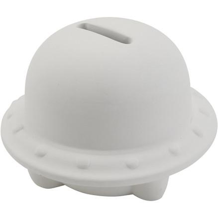 Diverse Sparebøsse, Ufo, str. 9x9x8 cm, 6 stk./ 1 pk.