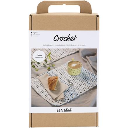Diverse DIY Kit Hekling, Bordbrikke, 1 pk.