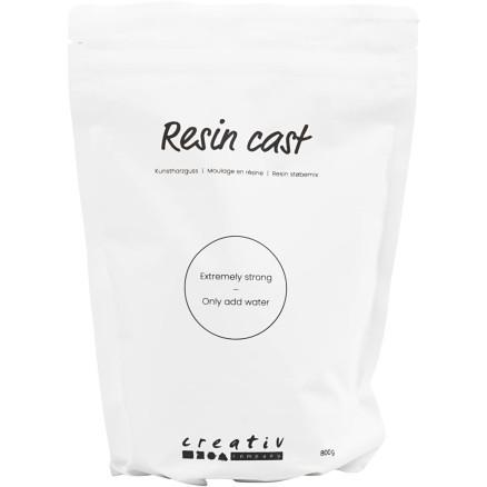 Diverse Resin Støpemiks, hvit, 800 g/ 1 pk.