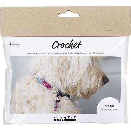 Diverse Mini DIY Kit Hekle, Hundehalsbånd, 1 pk.