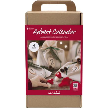 Diverse Adventskalender Filting, 1 pk.