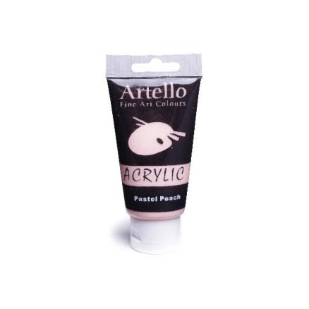 Artello Artello akryl 75ml Pastell Fersken