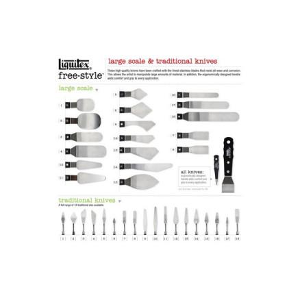 LIQUITEX Liten kniv nr. 1