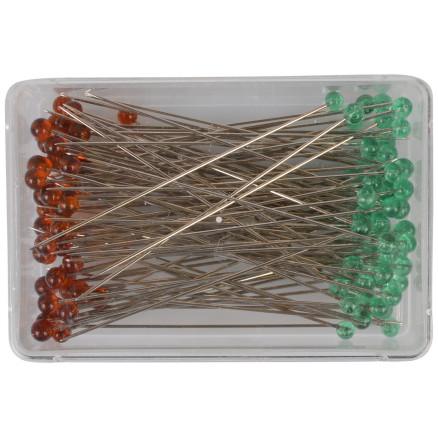 Clover Clover Button Needles / Quilting Needles Glass Head 0.50x48mm - 100 stk.