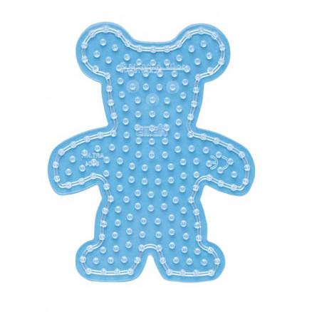 Hama Hama Maxi Perleplate 8204 Bamse Transparent - 1 stk