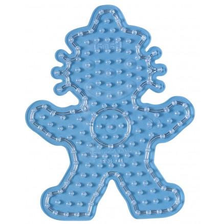 Hama Hama Maxi Perleplate 8219 Klovn Transparent - 1 stk