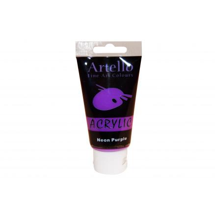 Artello Artello Akrylmaling/Kunstnerfarge Neon lilla 75ml