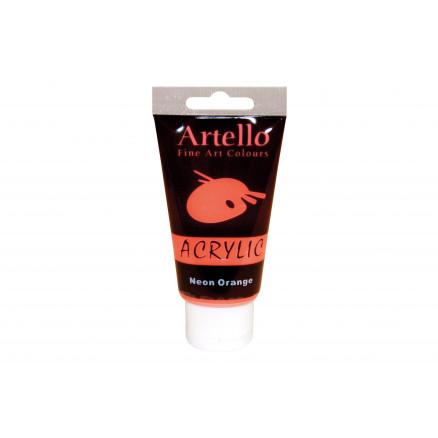 Artello Artello Akrylmaling/Kunstnerfarge Neon oransje 75ml