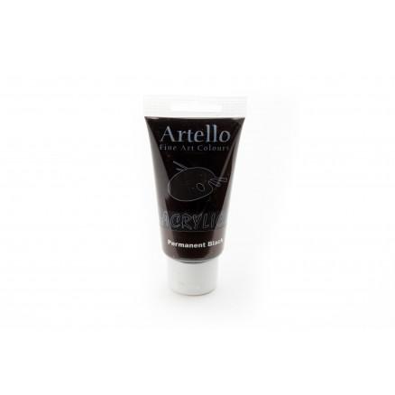 Artello Artello Akrylmaling/Kunstnerfarge Svart 75ml