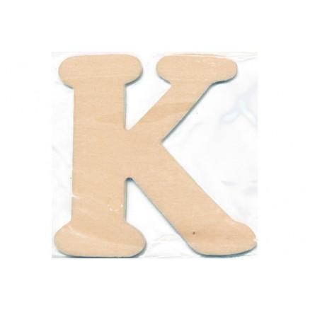 Craft Line Trebokstav K 10x0,4cm - 1 stk