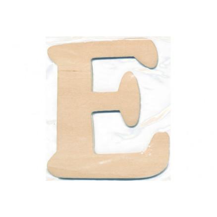 Craft Line Trebokstav E 10x0,4cm - 1 stk