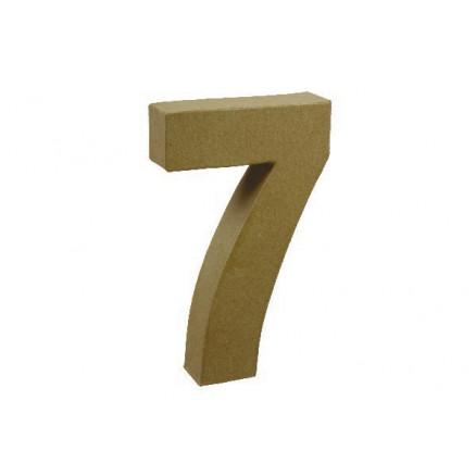Diverse Papptall 7 20x11,5cm - 1 stk
