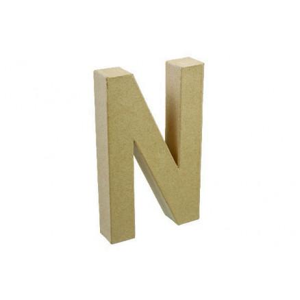 Diverse Pappbokstav N 20x11,5cm - 1 stk