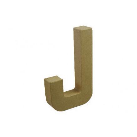 Diverse Pappbokstav J 20x11,5cm - 1 stk