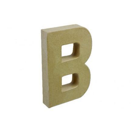 Diverse Papbokstav B 20x11,5cm - 1 stk