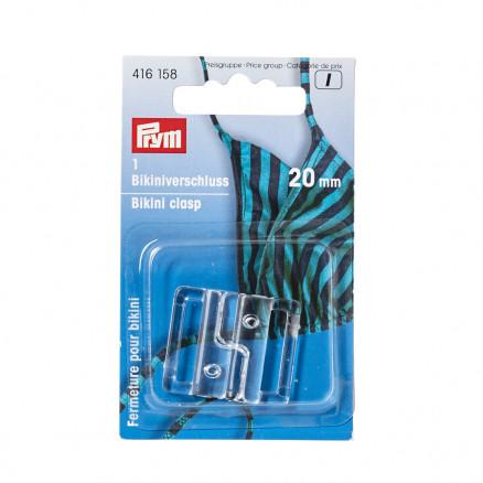 Prym Prym Bikinihekter/Bikinilås Plast Transparent 20mm - 1 sett
