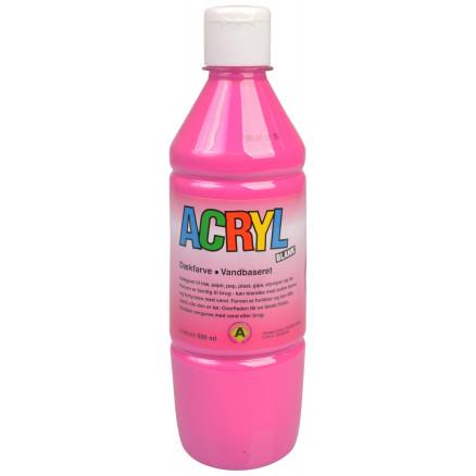 Fantasy Color Fantasy Color Hobbymaling/akrylmaling rosa 500 ml
