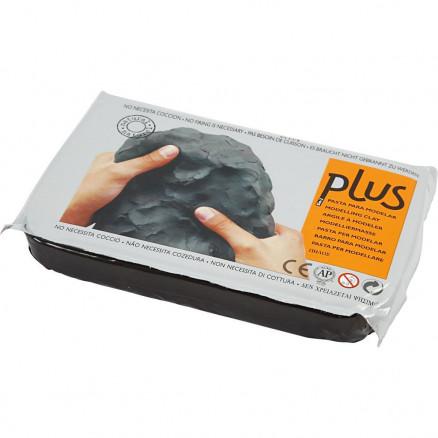 Diverse Selvherdende leire, 1000 g, sort