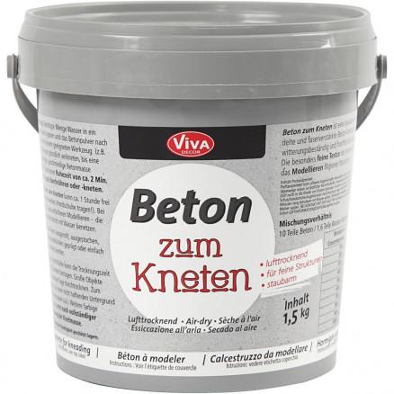 Diverse Betong til modellering, 1500 g, grå