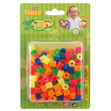 Hama  Hama Maxi Perler Blisterpakning 8522 Mix 51 - 250 stk