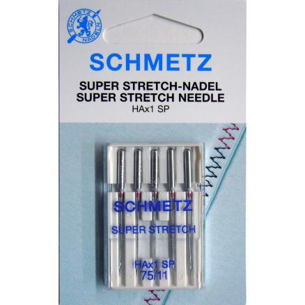 Schmetz  Schmetz Symaskinnåler Super Strekk HAx1SP Str. 75 - 5 stk