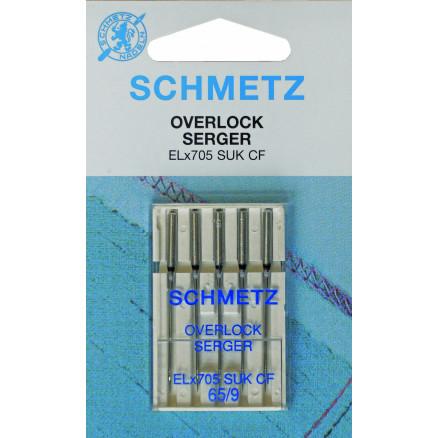 Schmetz  Schmetz Overlock Maskinnåler ELx705 SUK CF Str. 90 - 5 stk