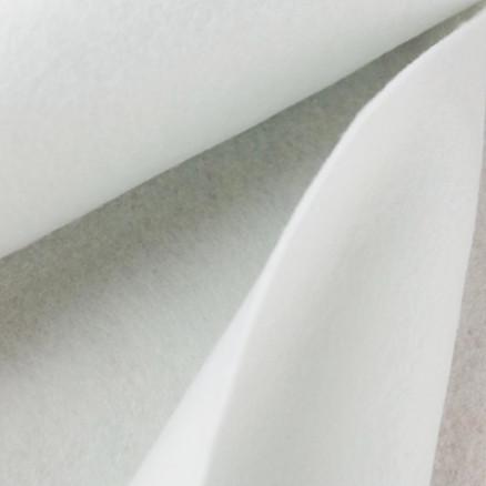 Balsløw Filtstoff 3mm 100cm 01 Hvit - 50cm