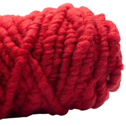 Kremke Soul Wool Kremke Soul Wool Rugby Teppeull 22 Kirsebærrød