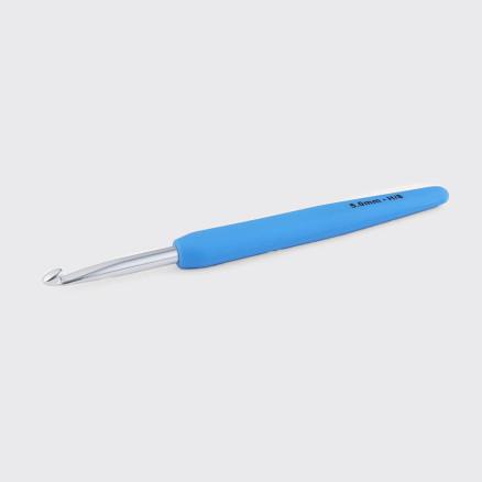KnitPro KnitPro Waves heklenål i aluminium med mykt håndtak - 5,00 mm