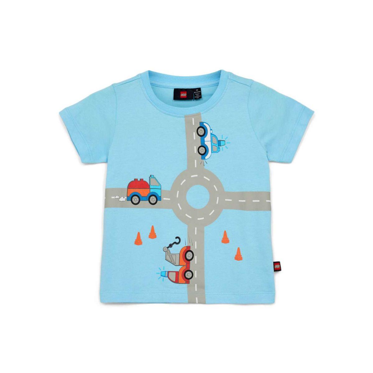 LEGO Kidswear LEGO Duplo Unisex - T-Skjorte Kortermet Light Blue (80 )