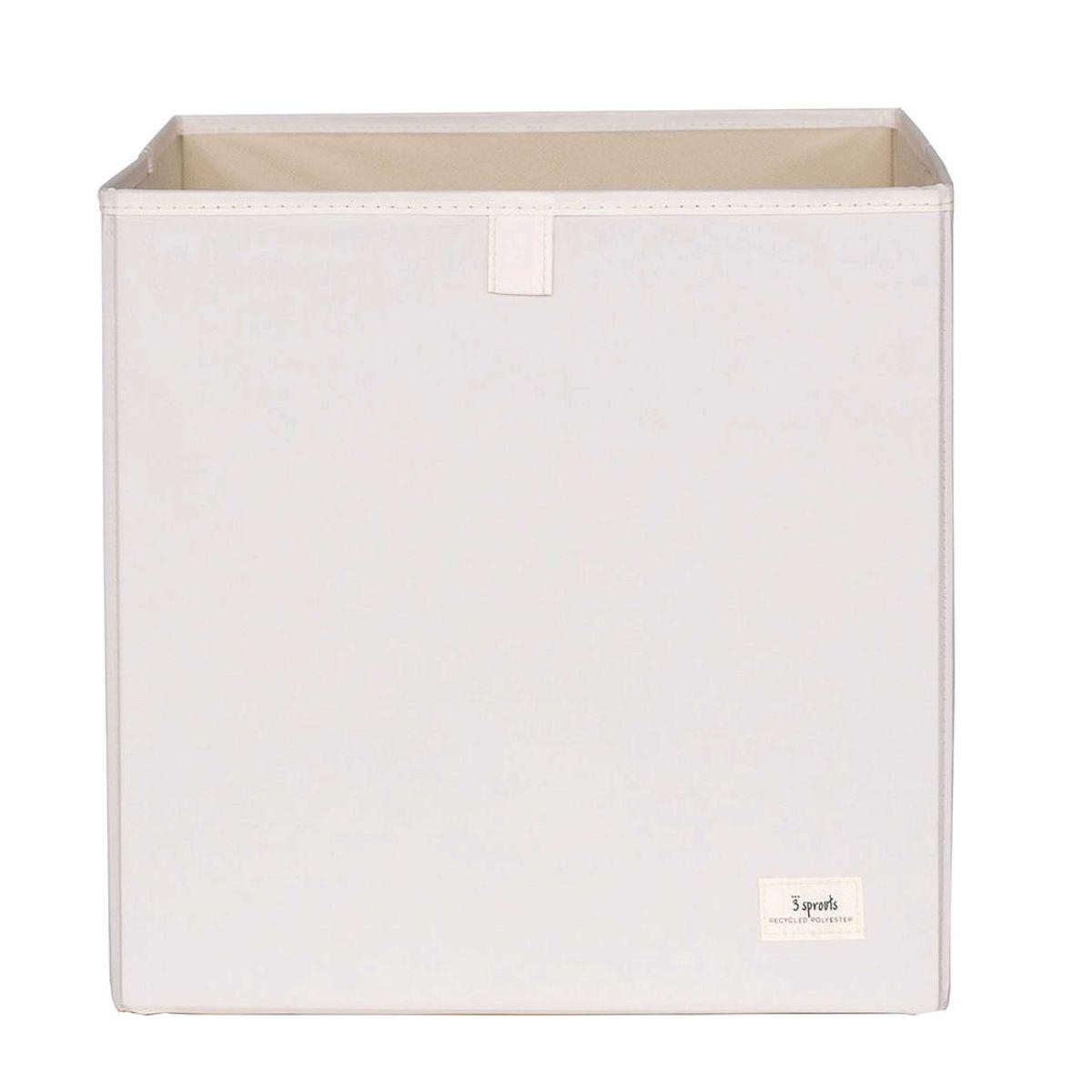 3 Sprouts 3 Sprouts Storage Box, Cream