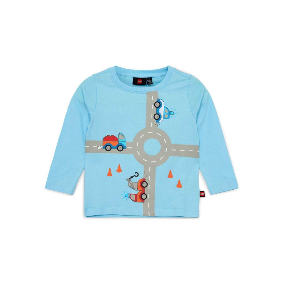 LEGO Kidswear LEGO Duplo Unisex - T-Skjorte Langermet Light Blue (80 )
