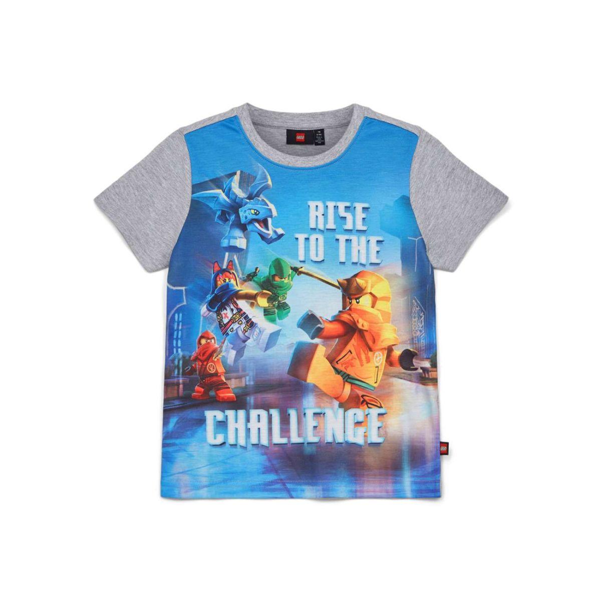 LEGO Kidswear LEGO Kids Unisex - T-Skjorte Kortermet Grey Melange (92)