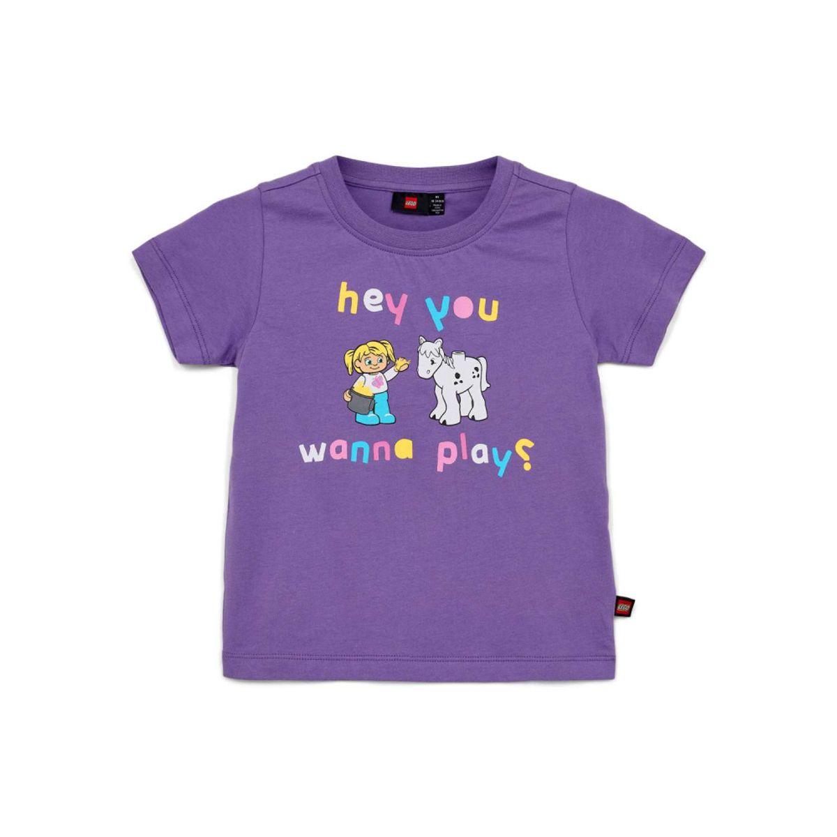 LEGO Kidswear LEGO Duplo Unisex - T-Skjorte Kortermet Dark Purple (80 )