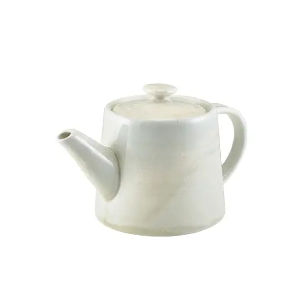 Genware Terra Porcelain Pearl Tekanne 50 Cl/17,6 Oz