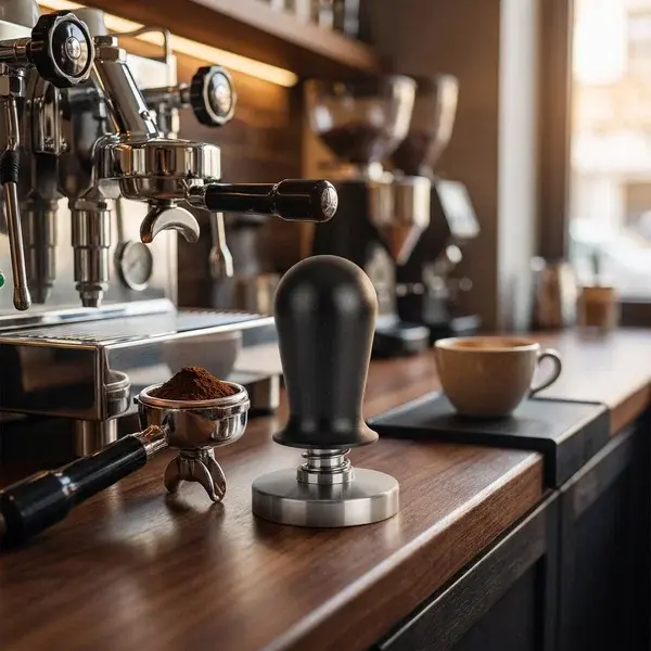 Hendi Kaffetamper Med Fjeder 58x100 Mm