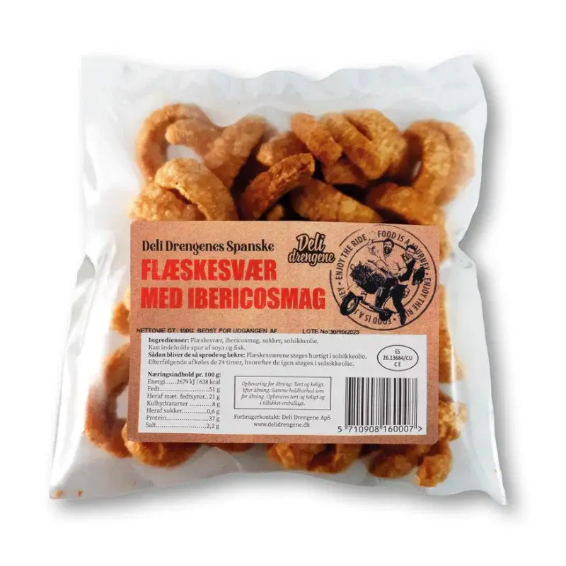 Deli Drengene Svinekjøtt Med Ibericosmak 100g