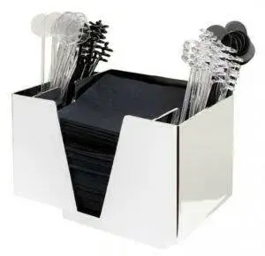 Beaumont 3-delt Bar Organizer Krom