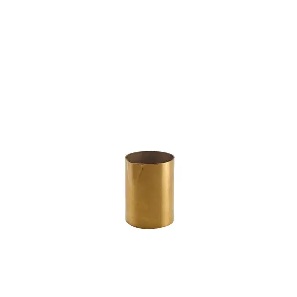 Genware Genware Gold Plated Fløtebeholder i Rustfritt Stål 12 Cl/4 Oz