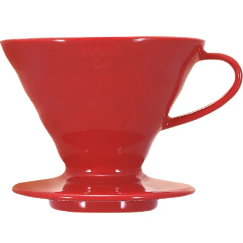 HARIO V60 Kaffedråper 02 Keramikk / Rød - Hario