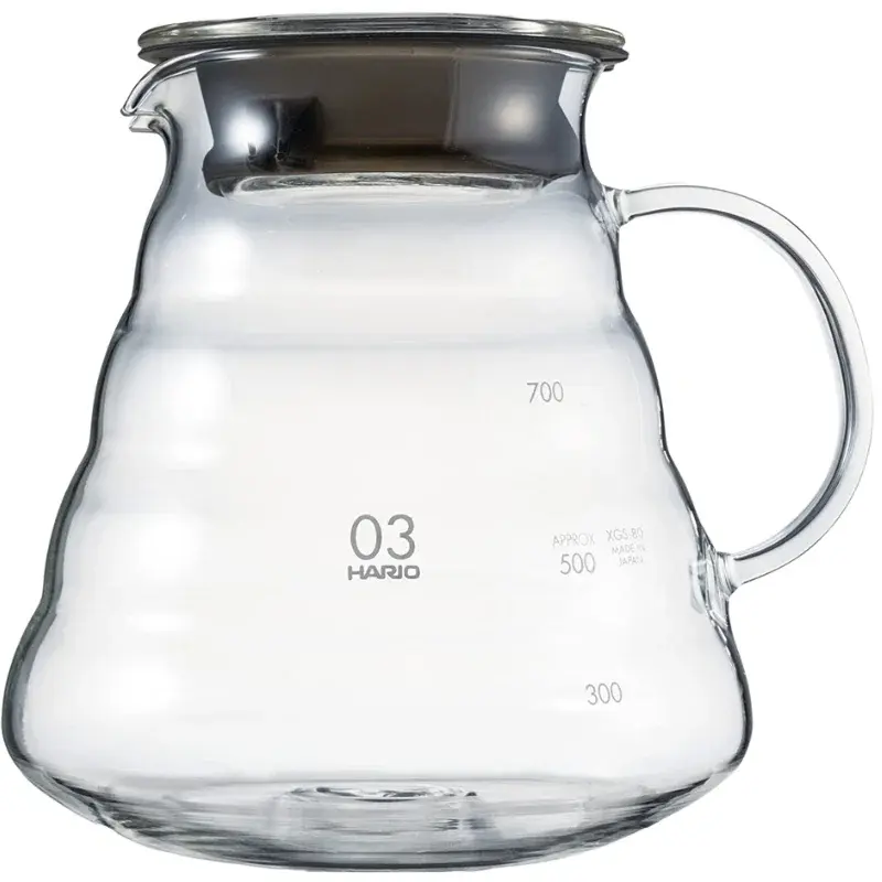 HARIO V60 Glasskanne 800 Ml - Hario
