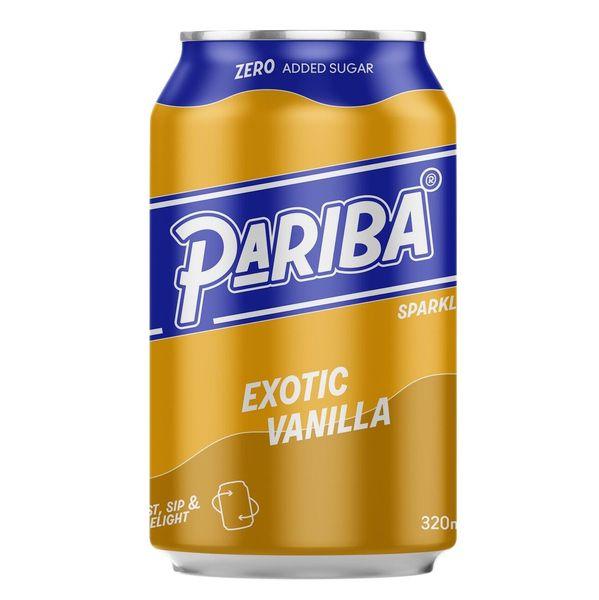 Pariba Exotic Vanilla 320ml | Datodeal | Tropisk fruktbrus uten sukker