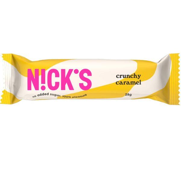 Nick’s Nick's Chocolate Crunchy Caramel 28g | Sukkerfri bar med sprø karamell