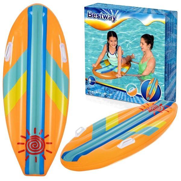 Bestway Oppblåsbart surfebrett barn 114x46cm | Bestway
