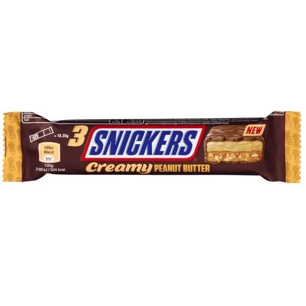 Snickers Creamy Peanut Butter Trippel 55g